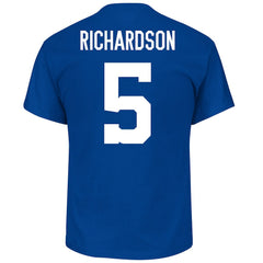 Anthony Richardson Indianapolis Colts Big & Tall Player Name & Number T-Shirt Royal