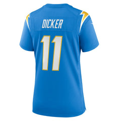NFL Cameron Dicker Los Angeles Chargers Women's Game Jersey - Powder Blue