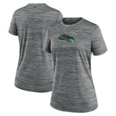 Tampa Bay Rays Nike Women's 2024 City Connect Authentic Collection Velocity Performance T-Shirt - Charcoal T-shirts