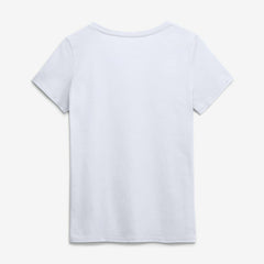 Los Angeles Chargers Logo Athletic Women's Primary Logo V-Neck T-Shirt White