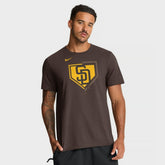San Diego Padres Nike Icon T-Shirt - Brown T-shirts