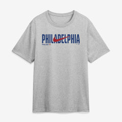 Philadelphia Phillies Nike Swoosh Legend Dri-FIT T-Shirt - Heather Gray T-shirts