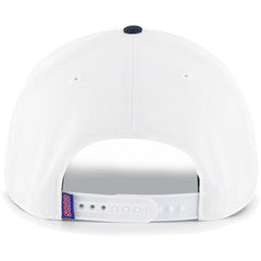Chicago Cubs '47 Flag Script Hitch Snapback Hat - White Hats