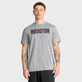 Houston Astros Nike Swoosh Legend Dri-FIT T-Shirt - Heather Gray T-shirts