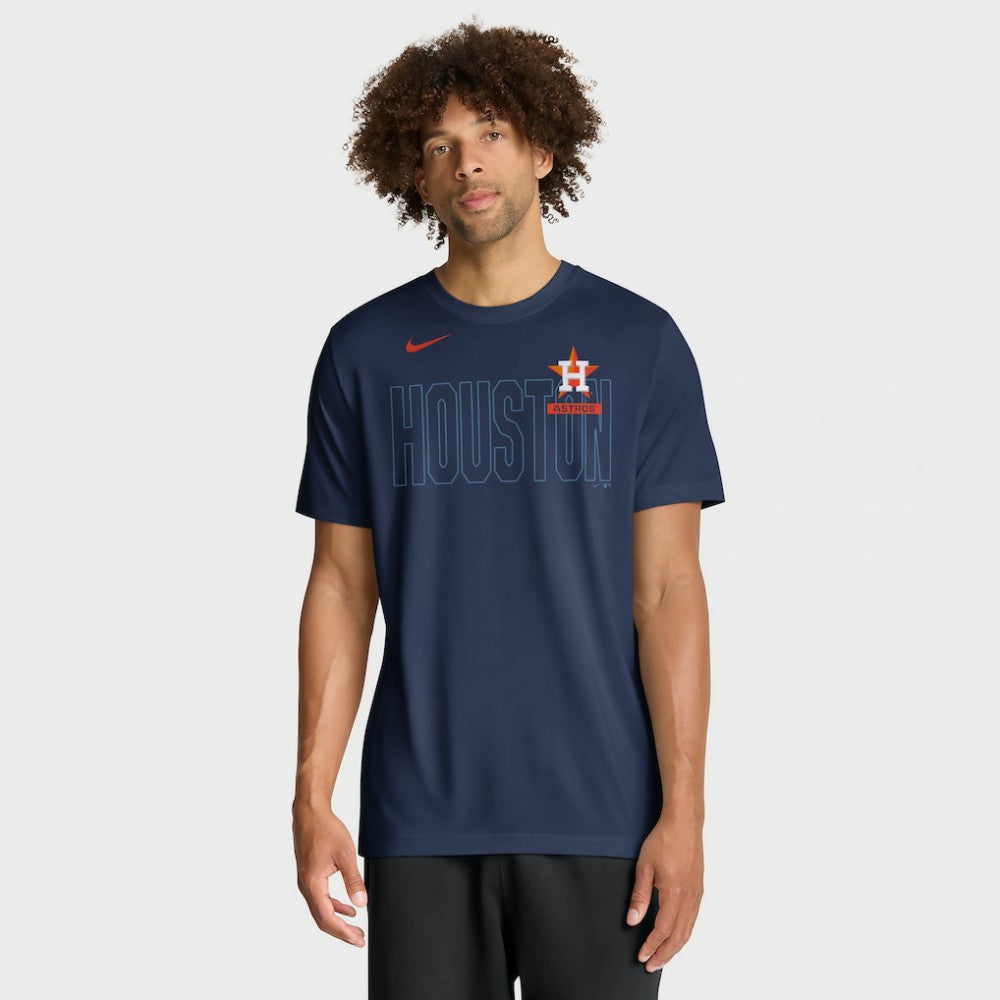 Houston Astros Nike Knockout Team Legend Dri-FIT T-Shirt - Navy T-shirts