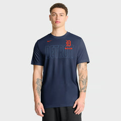 Detroit Tigers Nike Knockout Team Legend Dri-FIT T-Shirt - Navy T-shirts