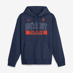 Detroit Tigers Nike Primetime Club Hoodie - Navy Hoodies