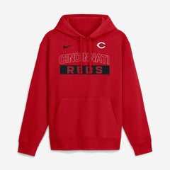 Cincinnati Reds Nike Primetime Club Hoodie - Red Hoodies