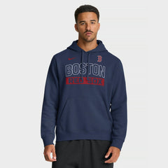 Boston Red Sox Nike Primetime Club Hoodie - Navy Hoodies