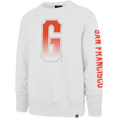 San Francisco Giants '47 City Connect Legend Headline Pullover Sweatshirt - White Pullover