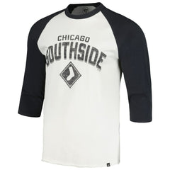 Chicago White Sox '47 City Connect Crescent Franklin Raglan 3/4-Sleeve T-Shirt - Cream T-shirts