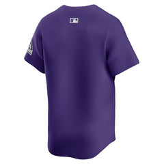 MLB Colorado Rockies Nike Alternate Limited Jersey?¨C Purple