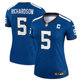 Anthony Richardson Indianapolis Colts Women's Alternate Legend Player Performance Top Royal