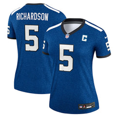 Anthony Richardson Indianapolis Colts Women's Alternate Legend Player Performance Top Royal