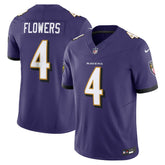 NFL Zay Flowers Baltimore Ravens Vapor F.U.S.E. Limited Jersey - Purple