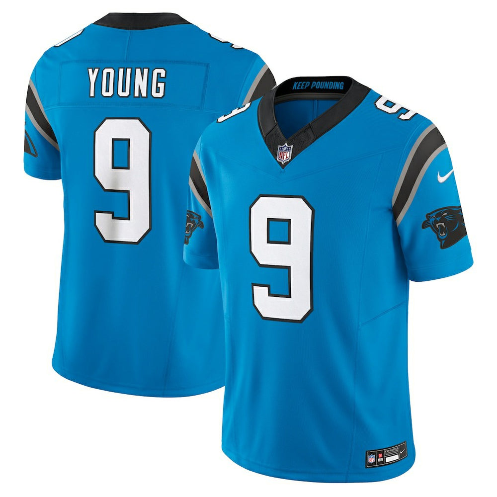 NFL Bryce Young Carolina Panthers Vapor F.U.S.E. Limited Jersey - Blue