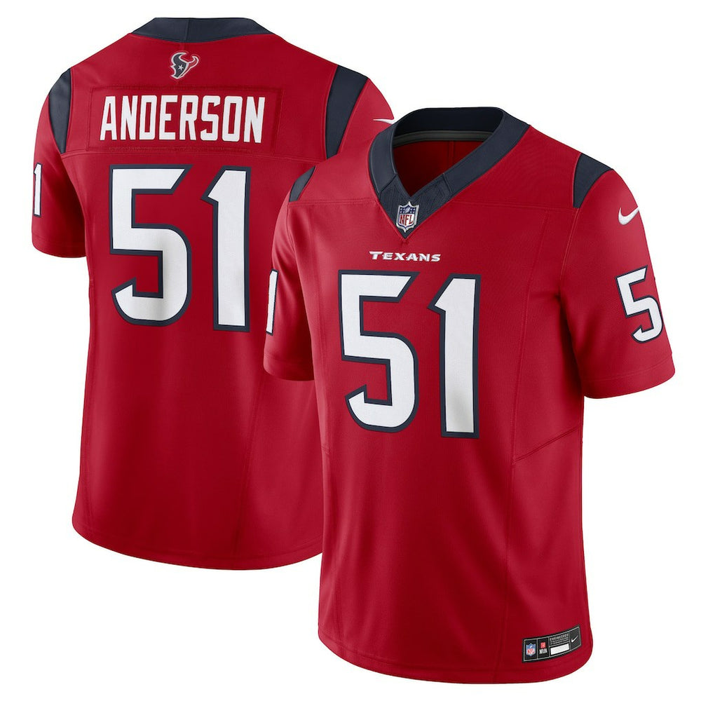 NFL Will Anderson Jr. Houston Texans Vapor F.U.S.E. Limited Jersey - Red