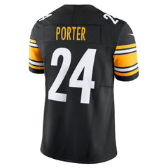 NFL Joey Porter Jr. Pittsburgh Steelers Vapor F.U.S.E. Limited Jersey - Black