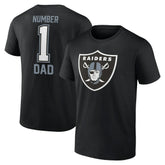 Las Vegas Raiders Father's Day T-Shirt Black