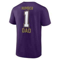 Baltimore Ravens Father's Day T-Shirt Purple