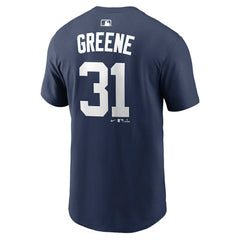 Riley Greene Detroit Tigers Nike Home Name & Number T-Shirt - Navy T-shirts