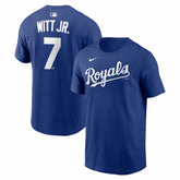 Bobby Witt Jr. Kansas City Royals Nike Name & Number T-Shirt - Royal T-shirts
