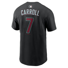 Corbin Carroll Arizona Diamondbacks Nike Name & Number T-Shirt - Black T-shirts
