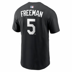 Freddie Freeman Los Angeles Dodgers Nike Name & Number T-Shirt - Black T-shirts