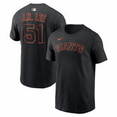 Jung Hoo Lee San Francisco Giants Nike Name & Number T-Shirt - Black T-shirts