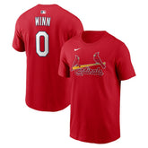 Masyn Winn St. Louis Cardinals Nike Home Name & Number T-Shirt - Red T-shirts