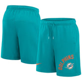 Miami Dolphins Arched Kicker Shorts Aqua