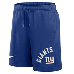 New York Giants Arched Kicker Shorts Royal