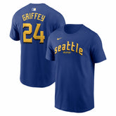 Ken Griffey Jr. Seattle Mariners Nike City Connect Name & Number T-Shirt - Royal T-shirts
