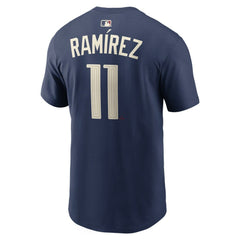 José Ramírez Cleveland Guardians Nike City Connect Name & Number T-Shirt - Navy T-shirts