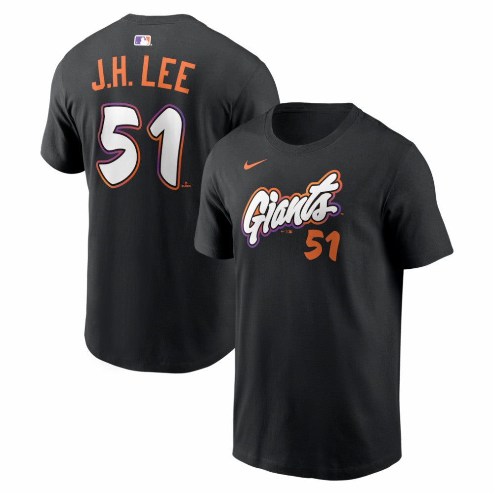 Jung Hoo Lee San Francisco Giants Nike City Connect Name & Number T-Shirt - Black T-shirts