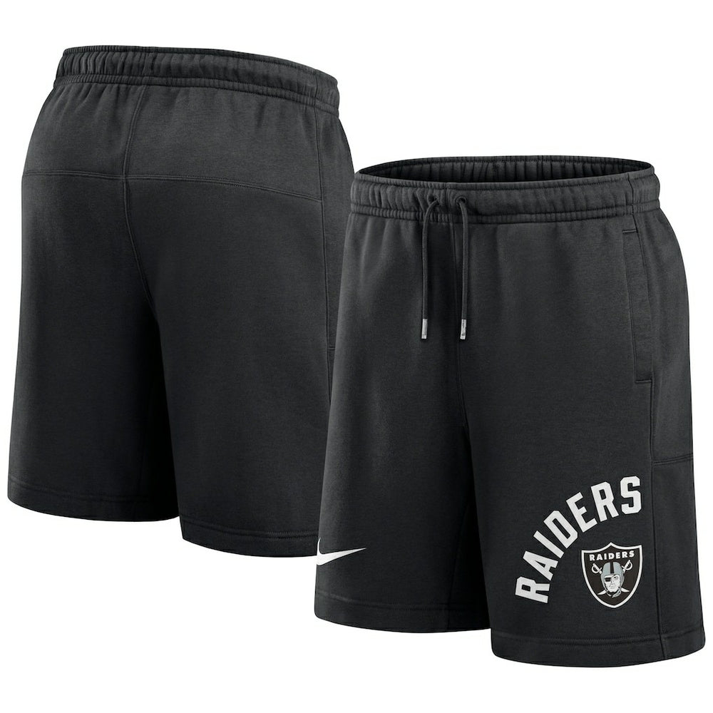Las Vegas Raiders Arched Kicker Shorts Black