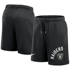 Las Vegas Raiders Arched Kicker Shorts Black
