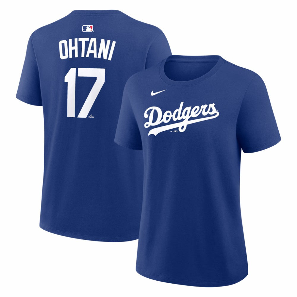 Shohei Ohtani Los Angeles Dodgers Nike Women's Name & Number T-Shirt - Royal T-shirts
