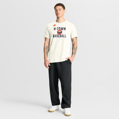 Houston Astros Nike Cooperstown Collection ‘70s-Inspired T-Shirt - Cream T-shirts