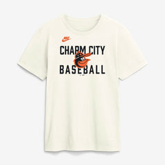 Baltimore Orioles Nike Cooperstown Collection ‘70s Inspired T-Shirt - Cream T-shirts