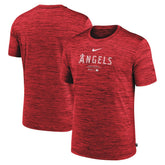 Los Angeles Angels Nike Authentic Collection Velocity Performance Practice T-Shirt - Red T-shirts