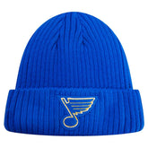 NHL St. Louis Blues Pro Standard Classic Core Cuffed Knit Hat - Royal