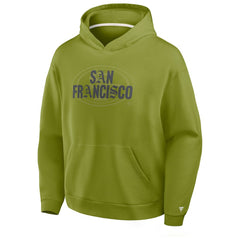 San Francisco 49ers Oversized Type Play Location Hoodie Green