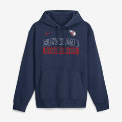 Cleveland Guardians Nike Primetime Club Hoodie - Navy Hoodies