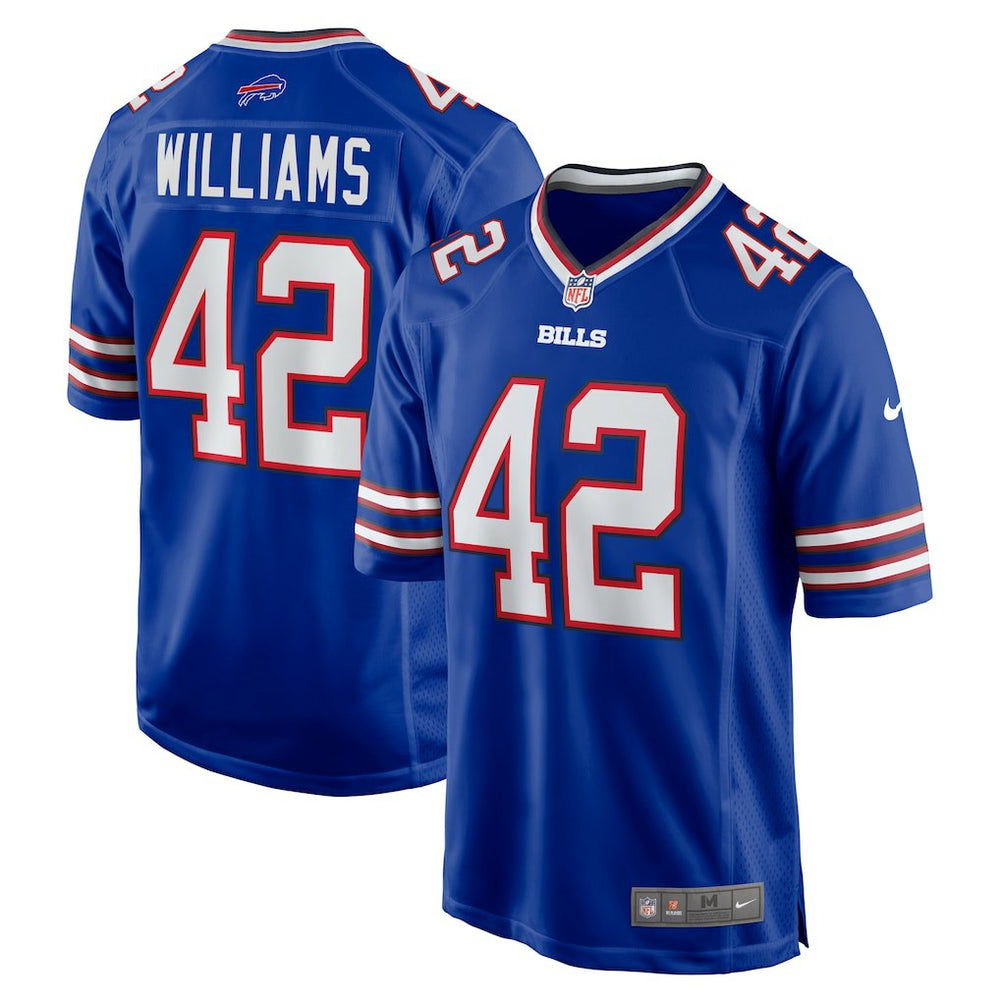 NFL Dorian Williams Buffalo Bills Home Game Jersey - Royal