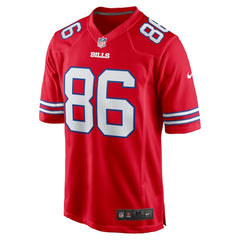 NFL Dalton Kincaid Buffalo Bills Alternate Game Jersey - Red