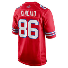 NFL Dalton Kincaid Buffalo Bills Alternate Game Jersey - Red
