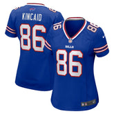 Dalton Kincaid Buffalo Bills Women's Home Game Jersey Royal