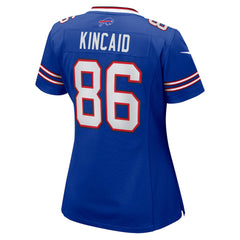 NFL Dalton Kincaid Buffalo Bills Women's Home Game Jersey - Royal