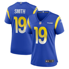 NFL Xavier Smith Los Angeles Rams Women's Home Game Jersey - Royal